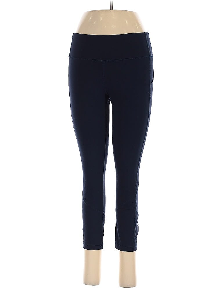 Pre-owned Lululemon Athletica Active Pants In Blue