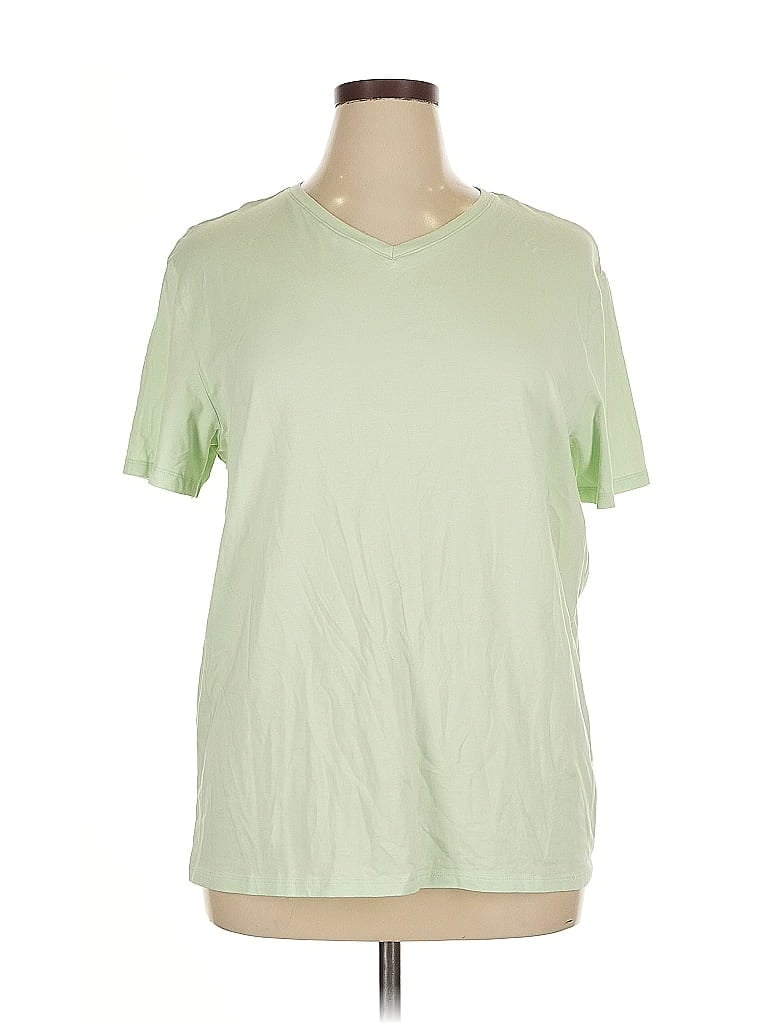 Pre-owned Apt. 9 Short Sleeve T-shirt In Green