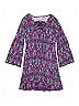 D-Signed Paisley Purple Dress Size 7 - 8 - photo 1
