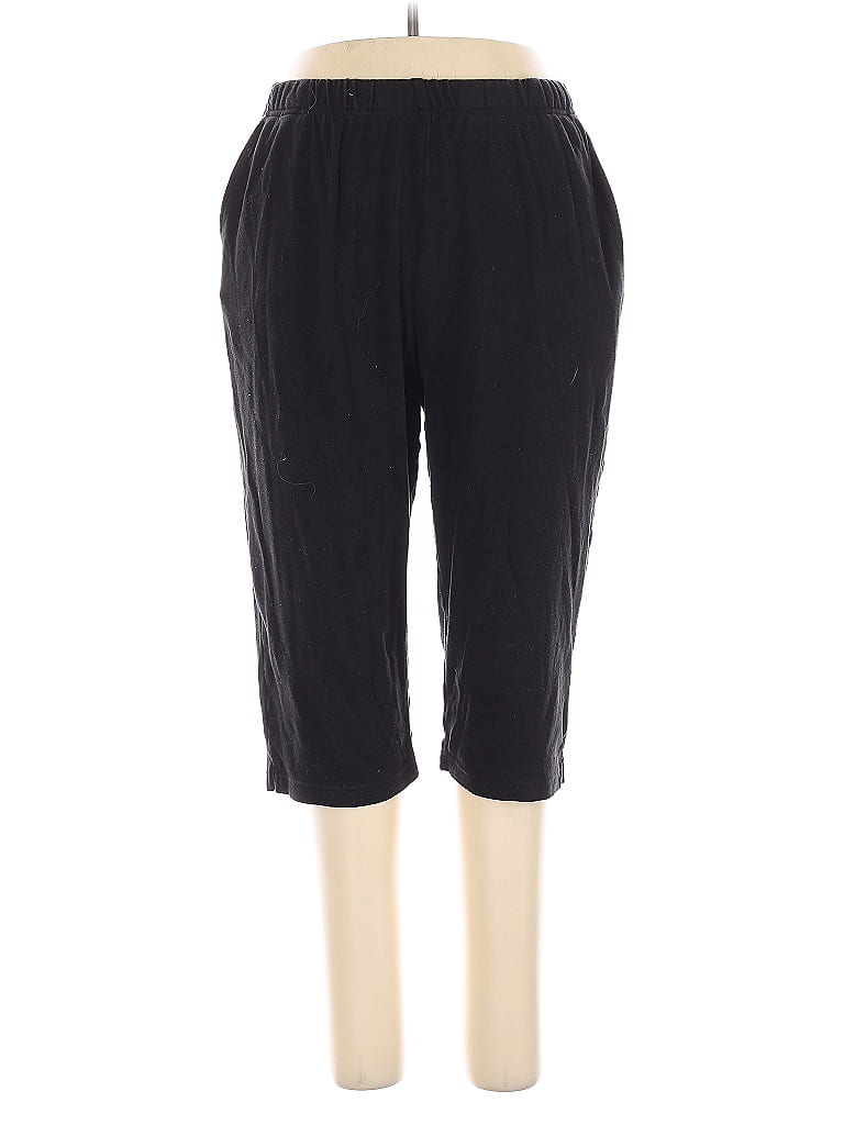 Pre-owned Woman Within Active Pants In Black