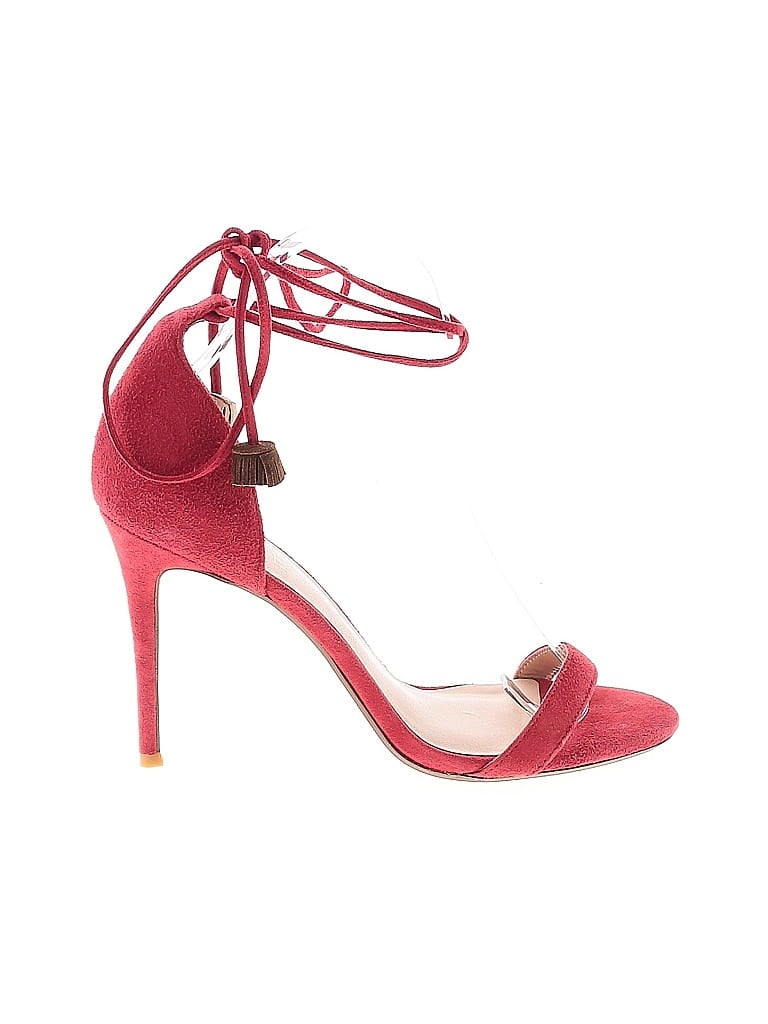 Pre-owned Raye Heels In Red