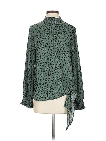 She + Sky Long Sleeve Blouse (view 1)