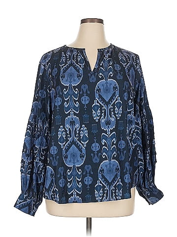 Chico's Long Sleeve Blouse (view 1)