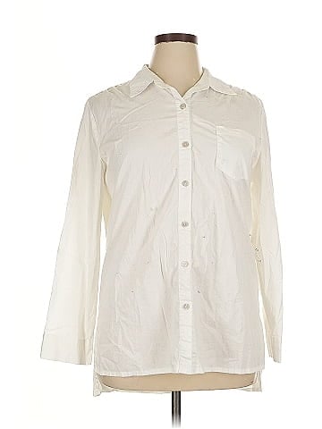 Jones New York Long Sleeve Button-Down Shirt (view 1)