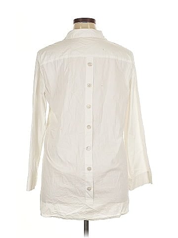 Jones New York Long Sleeve Button-Down Shirt (view 2)