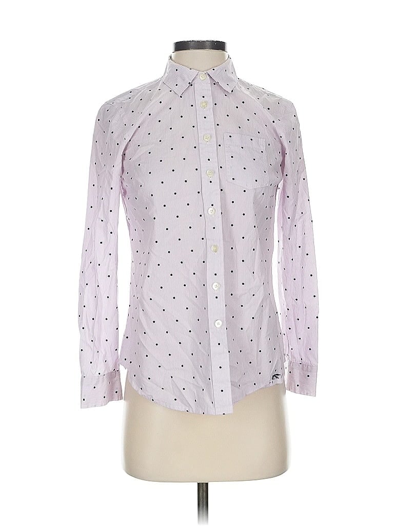 Click to view more detailed imagery on our partner's website Pre-owned Talbots Long Sleeve Button Down Shirt In Purple