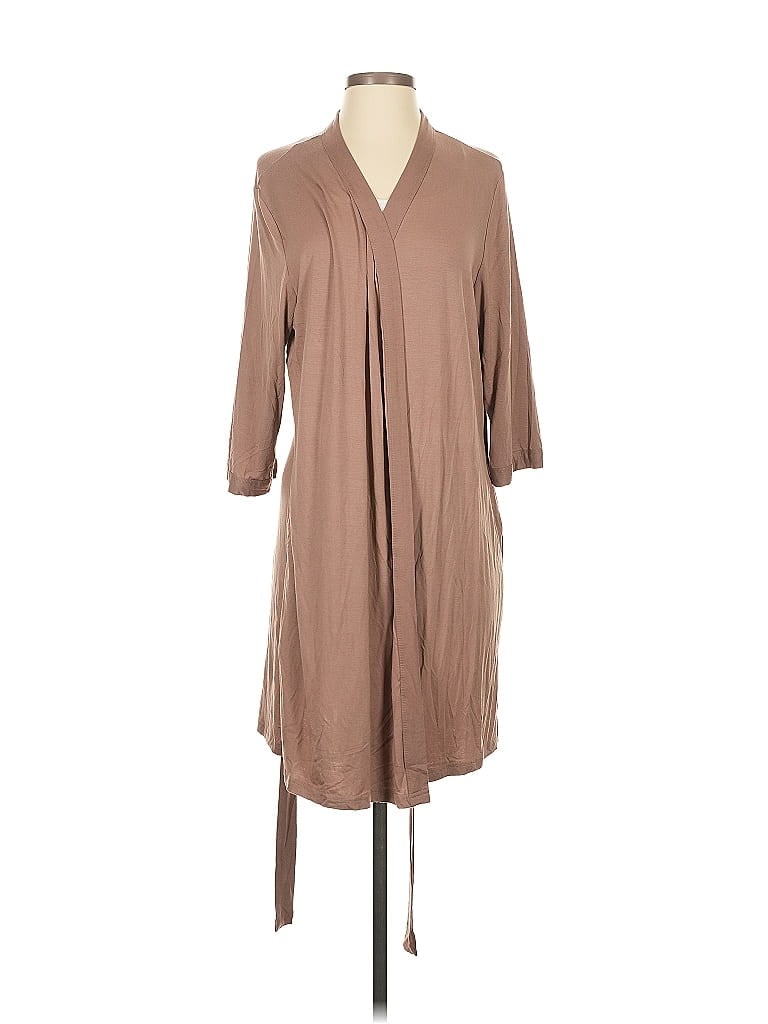 Pre-owned Unbranded Cardigan Sweater In Brown