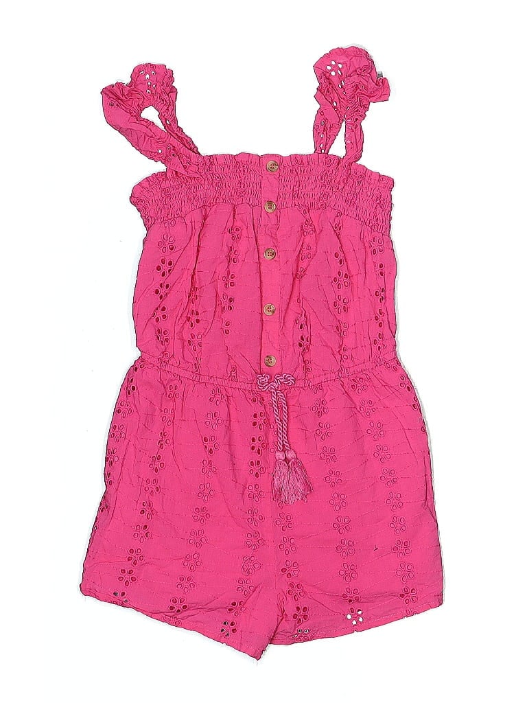 Pre-owned Japna Kids' Romper In Pink