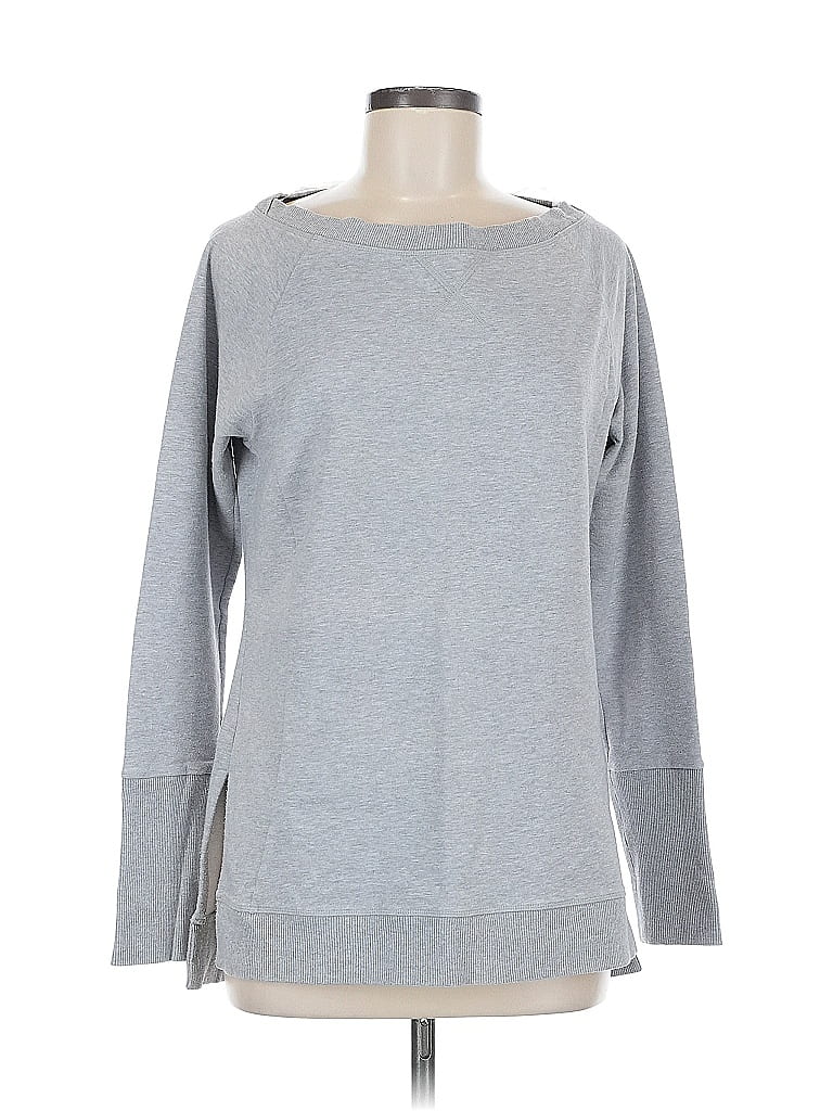 Pre-owned Lucy Sweatshirt In Gray