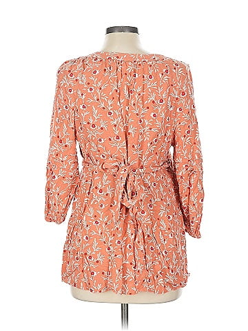Isabel Maternity 3/4 Sleeve Blouse (view 2)