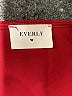 Everly 100% Polyester Solid Burgundy Casual Dress Size S - photo 7