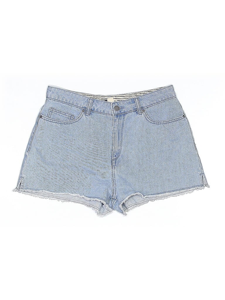 Pre-owned Roxy Denim Shorts In Blue