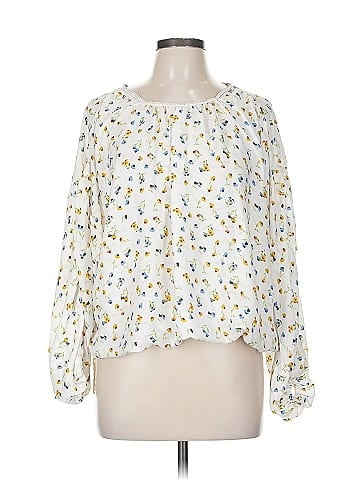 Max Studio Long Sleeve Blouse (view 1)