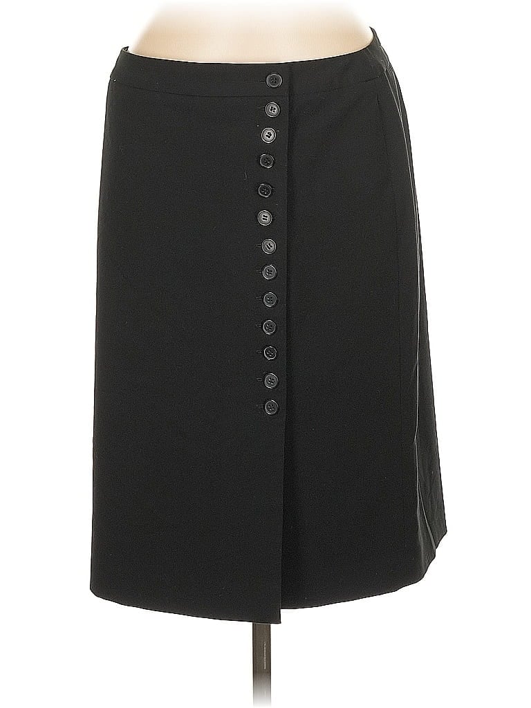 Pre-owned Ann Taylor Factory Casual Skirt In Black