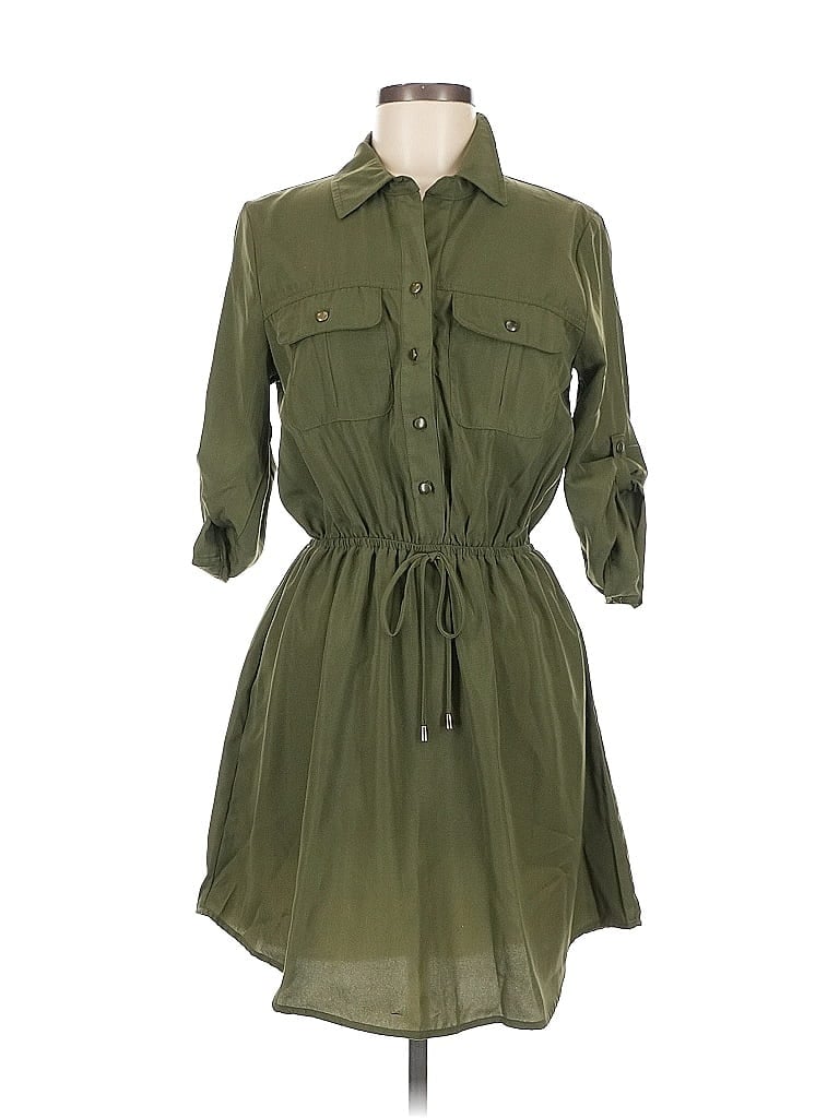 Pre-owned Bebop Casual Dress In Green