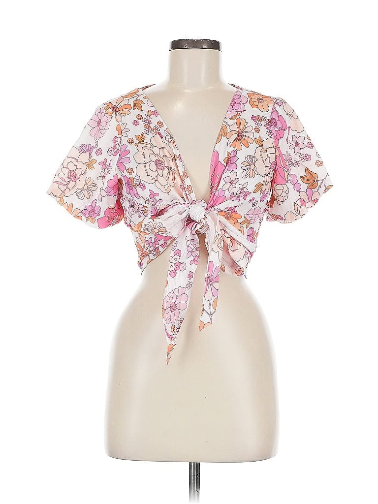 Pre-owned Petal And Pup Short Sleeve T-shirt In Pink