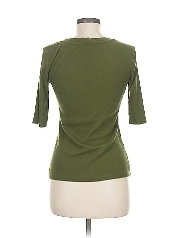 Banana Republic Factory Store 3/4 Sleeve T-Shirt (view 2)