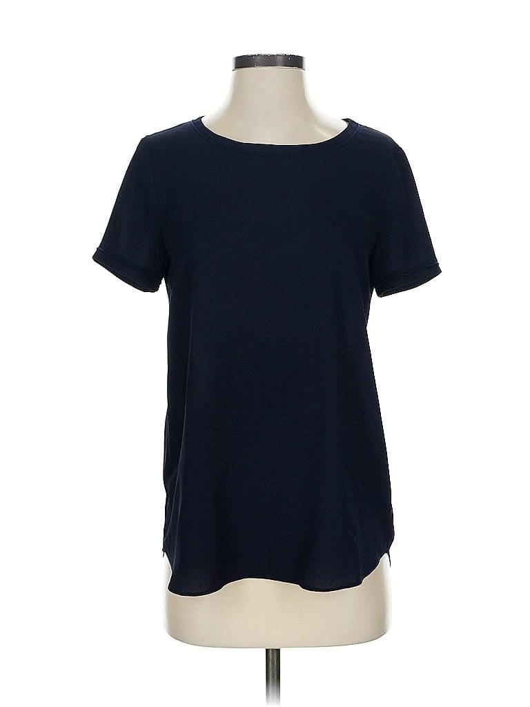 Click to view more detailed imagery on our partner's website Pre-owned Ann Taylor Short Sleeve T-shirt In Blue