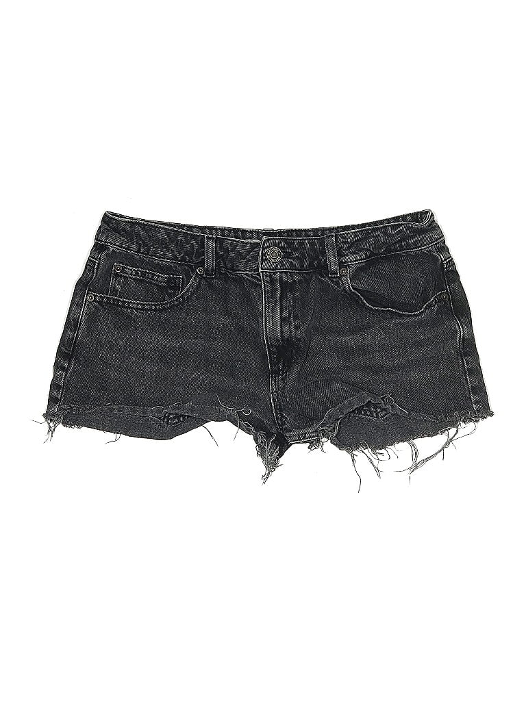 Pre-owned Garage Denim Shorts In Gray