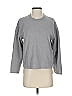 Zara Solid Gray Pullover Sweater Size S - photo 1