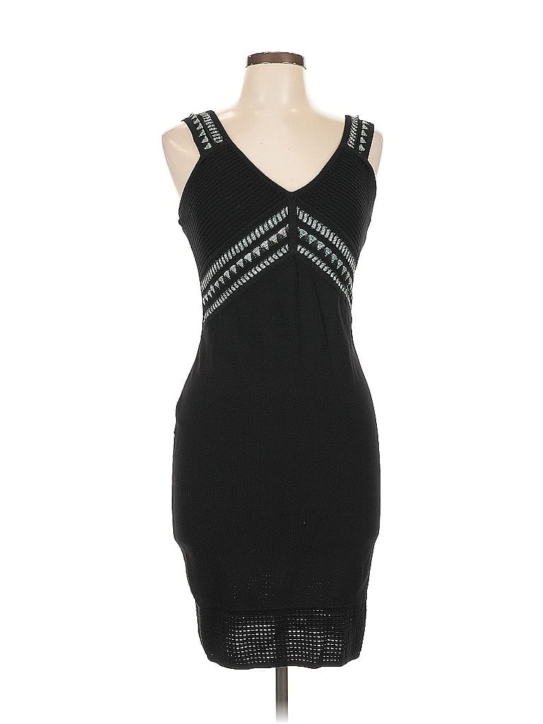 Pre-owned Shoshanna Cocktail Dress In Black
