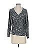 Gaze Animal Print Gray Pullover Sweater Size XS - photo 1