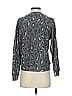 Gaze Animal Print Gray Pullover Sweater Size XS - photo 2