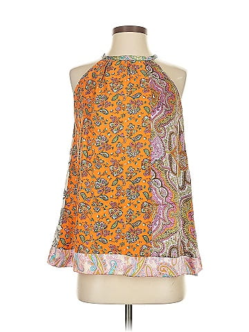 Alice & Trixie Sleeveless Silk Top (view 1)