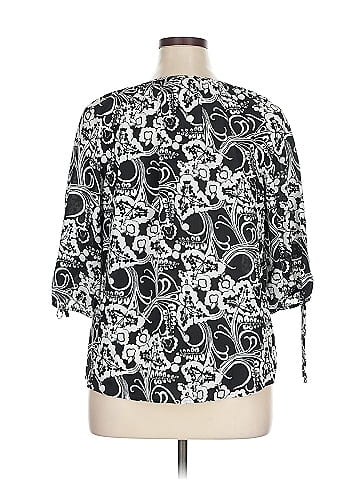 Ann Taylor LOFT Outlet 3/4 Sleeve Blouse (view 2)