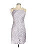 Zara 100% Viscose Silver Gray Cocktail Dress Size M - photo 1