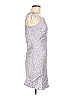 Zara 100% Viscose Silver Gray Cocktail Dress Size M - photo 4