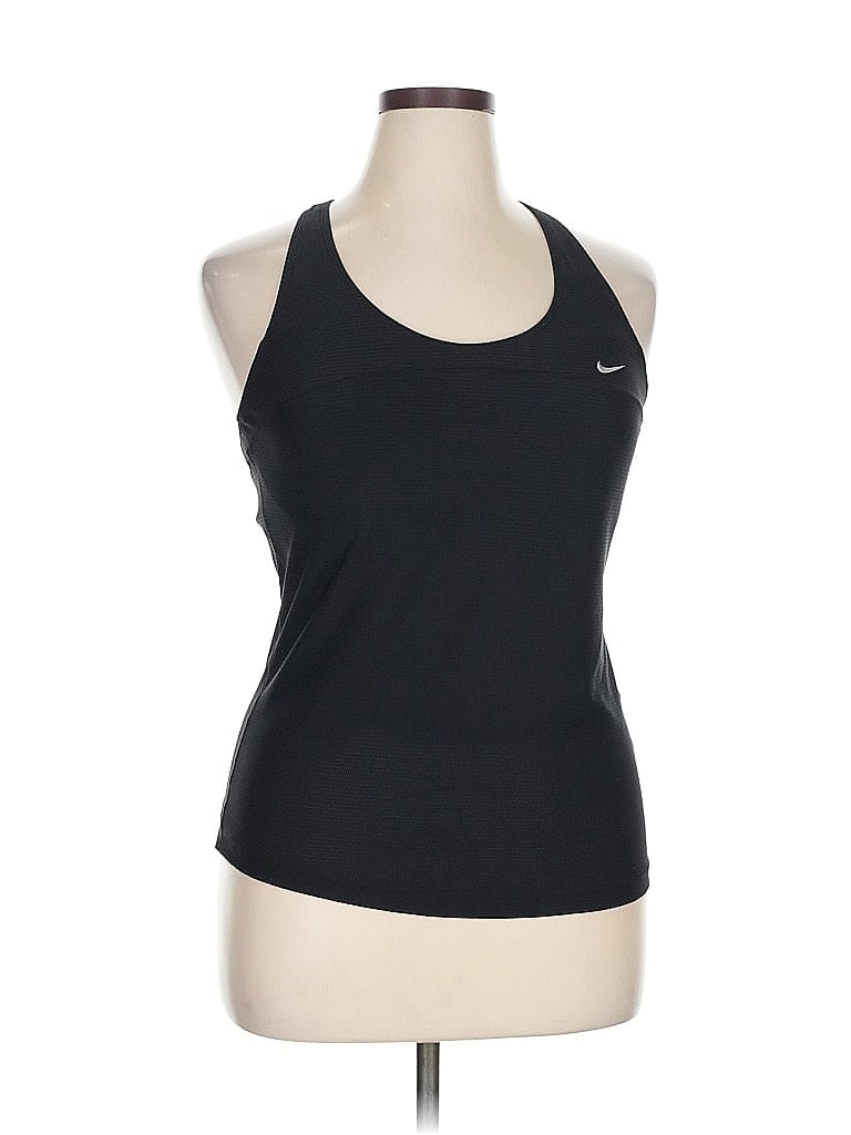 Pre-owned Nike Active Tank Top In Black