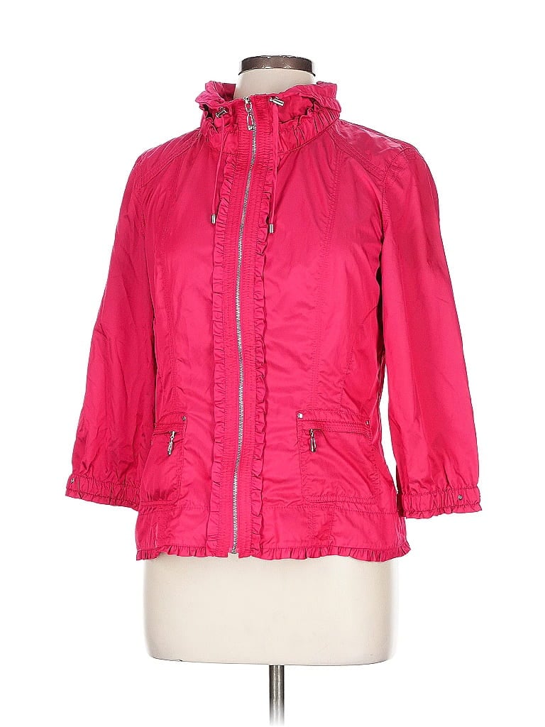 Pre-owned White House Black Market Raincoat In Pink