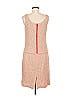 Magaschoni Tweed Ivory Pink Casual Dress Size 8 - photo 2