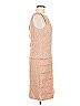 Magaschoni Tweed Ivory Pink Casual Dress Size 8 - photo 4