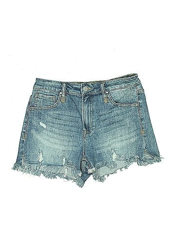 Risen Denim Shorts (view 1)