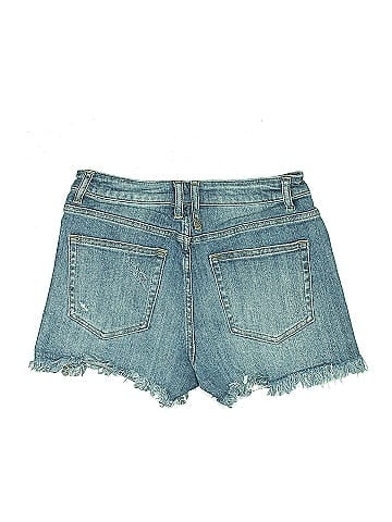 Risen Denim Shorts (view 2)