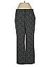 Carolina Belle Animal Print Gray Casual Pants Size 4 - photo 1