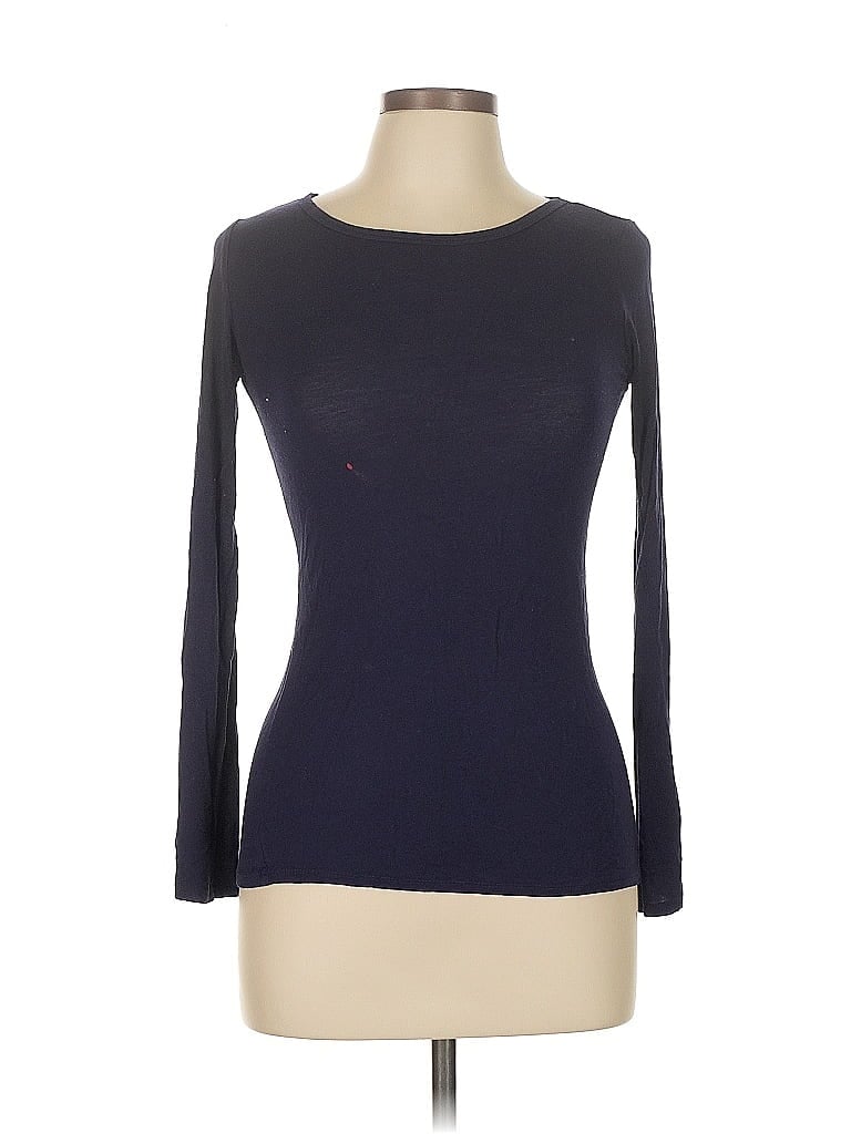 Pre-owned Ya Los Angeles 3/4 Sleeve T-shirt In Blue