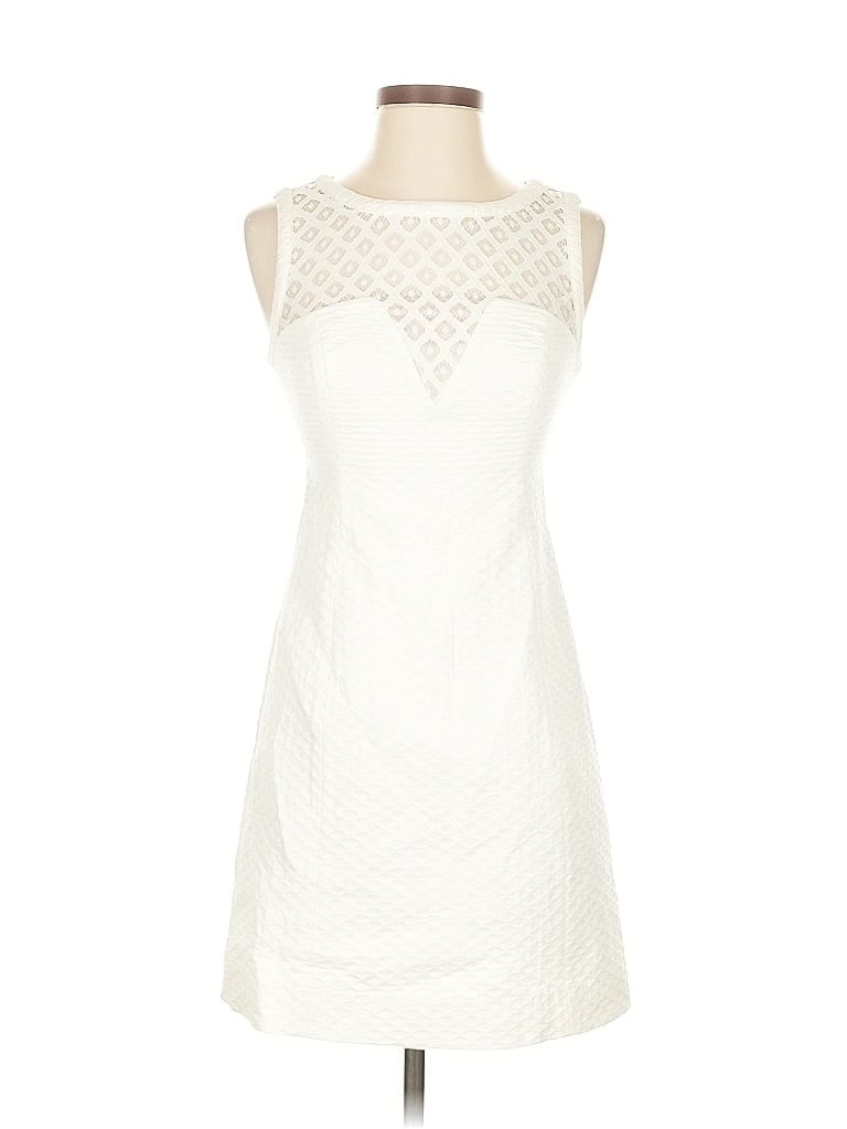 Pre-owned Lilly Pulitzer Cocktail Dress In White