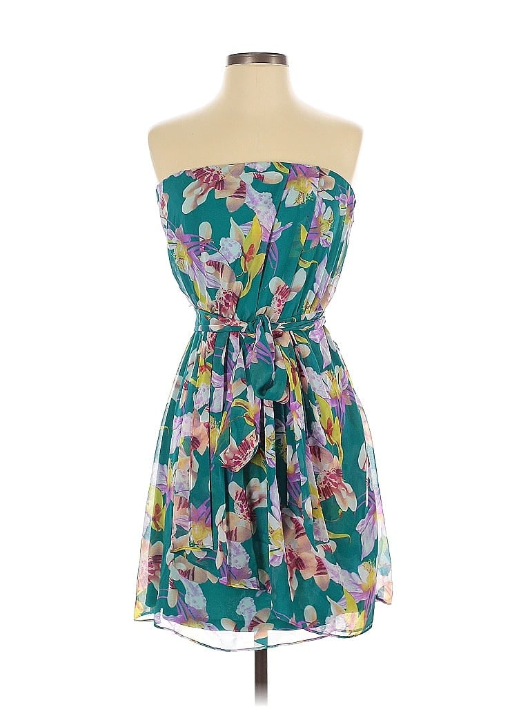 Pre-owned Express Cocktail Dress In Blue