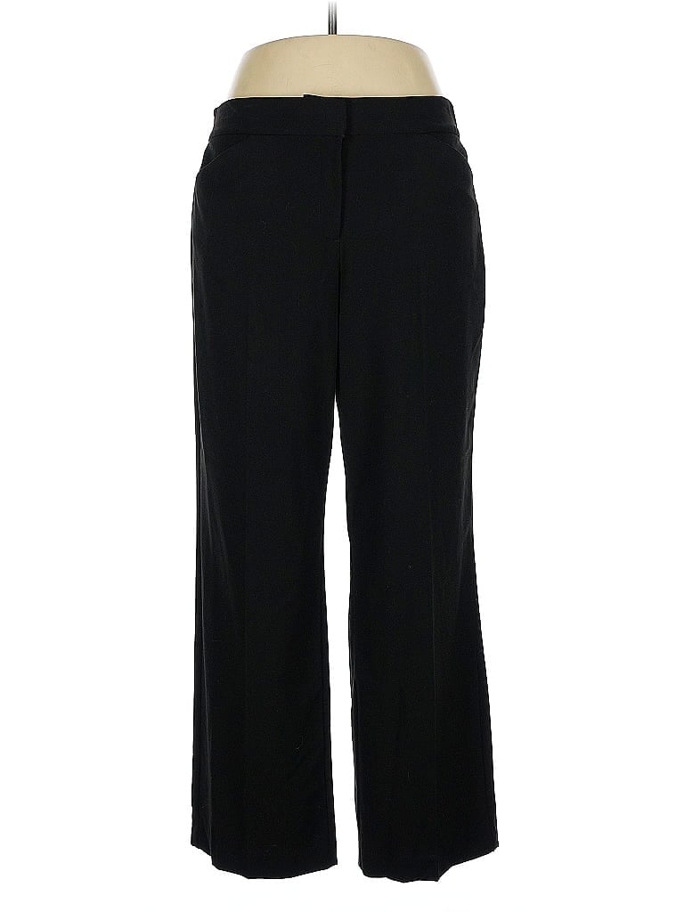 Pre-owned Dana Buchman Dress Pants In Black