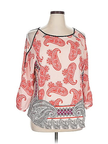 New York & Company 3/4 Sleeve Blouse (view 1)