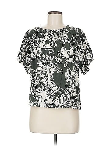 MELLODAY Short Sleeve Blouse (view 1)