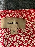 Kachel 100% Silk Red Long Sleeve Silk Top Size 0 - photo 6