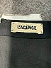 L'Agence Solid Black Formal Skirt Size 6 - photo 3