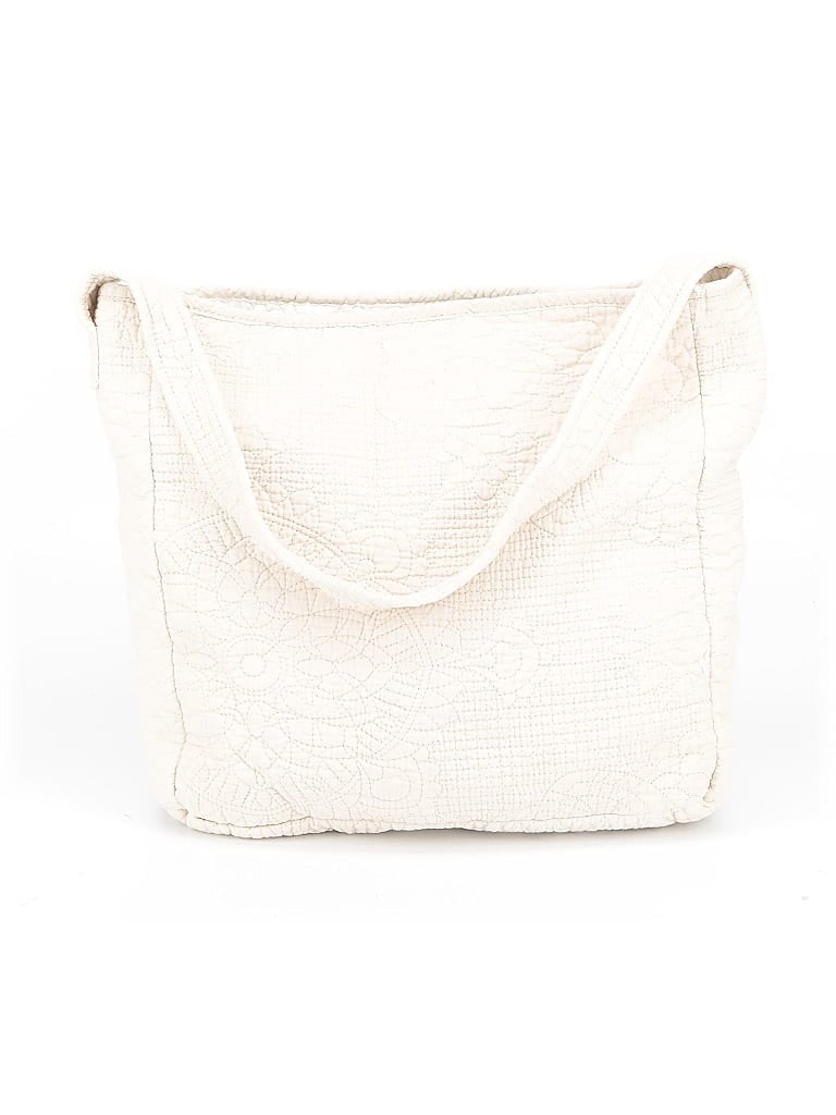 Pre-owned Unbranded Tote Bag In White