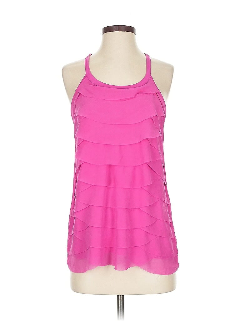 Click to view more detailed imagery on our partner's website Pre-owned Design History Sleeveless Top Pink Halter Neckline Tops