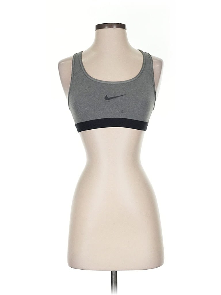 Click to view more detailed imagery on our partner's website Pre-owned Nike Sports Bra In Gray