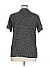 Eighty Eight 100% Cotton Tweed Gray Black Short Sleeve Turtleneck Size XL - photo 2
